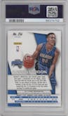 Aaron Gordon from the 2014-15 Panini Prizm set featuring a Blue & Green Mosaic parallel graded by PSA and given an overall grade of 10.