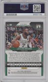 Jaylen Brown from the 2020-21 Panini Prizm set featuring a White Sparkle parallel graded by PSA and given an overall grade of 10.