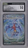 Garchomp ex from the 2023 Pokemon SV set graded by CSG and given an overall grade of 10.