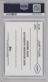 Caleb Williams from the 2024 Topps Chrome set featuring a Aqua Geometric Refractor parallel graded by PSA and given an overall grade of 10.