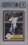Aaron Judge from the 2022 Topps Throwback Thursday  set graded by Beckett.