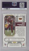 Brian Robinson Jr. from the 2022 Panini Contenders set graded by PSA and given an overall grade of 9.