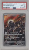 Paldean Tauros from the 2023 Pokemon SV JPN set graded by PSA and given an overall grade of 10.