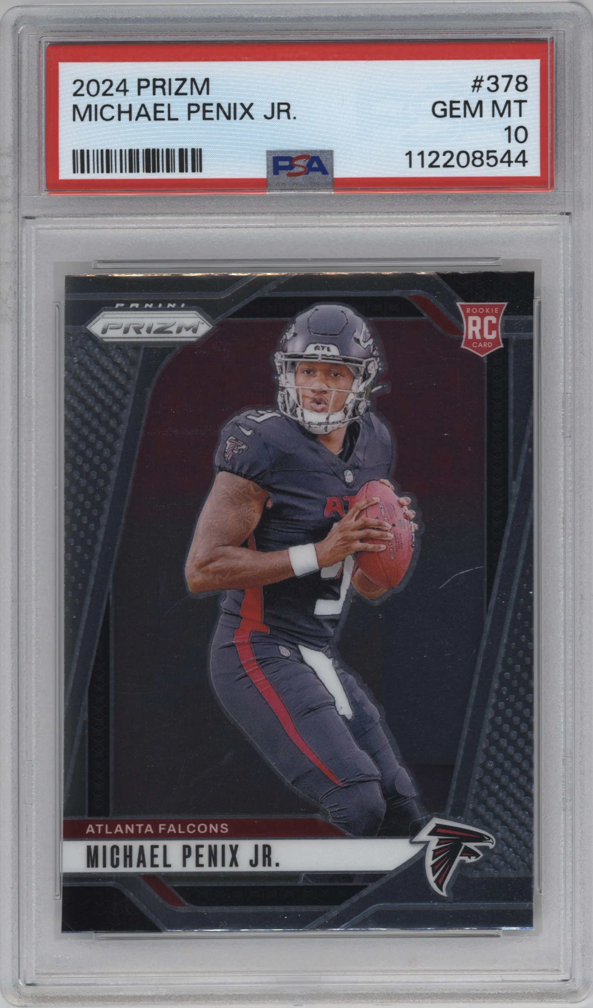 2024 Panini Prizm Michael Penix Jr. #378 PSA 10