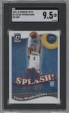 Victor Wembanyama from the 2023-24 Donruss Optic set graded by SGC and given an overall grade of 9.5.