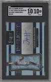 Tyrese Haliburton from the 2021-22 Panini Select set graded by SGC and given an overall grade of 10.