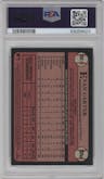 Evan Carter from the 2024 Topps Series 1 Silver Pack set graded by PSA and given an overall grade of 10.