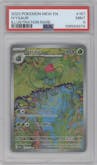 Ivysaur from the 2023 Pokemon SV set graded by PSA and given an overall grade of 9.