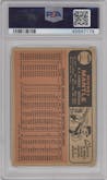 Mickey Mantle from the 1966 Topps set graded by PSA and given an overall grade of 3.