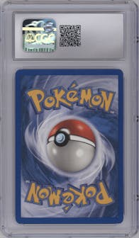 Hitmonchan ex from the 2003 Pokemon EX set graded by CSG and given an overall grade of 9.