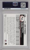 Larry Fitzgerald from the 2004 Topps set graded by PSA and given an overall grade of 9.