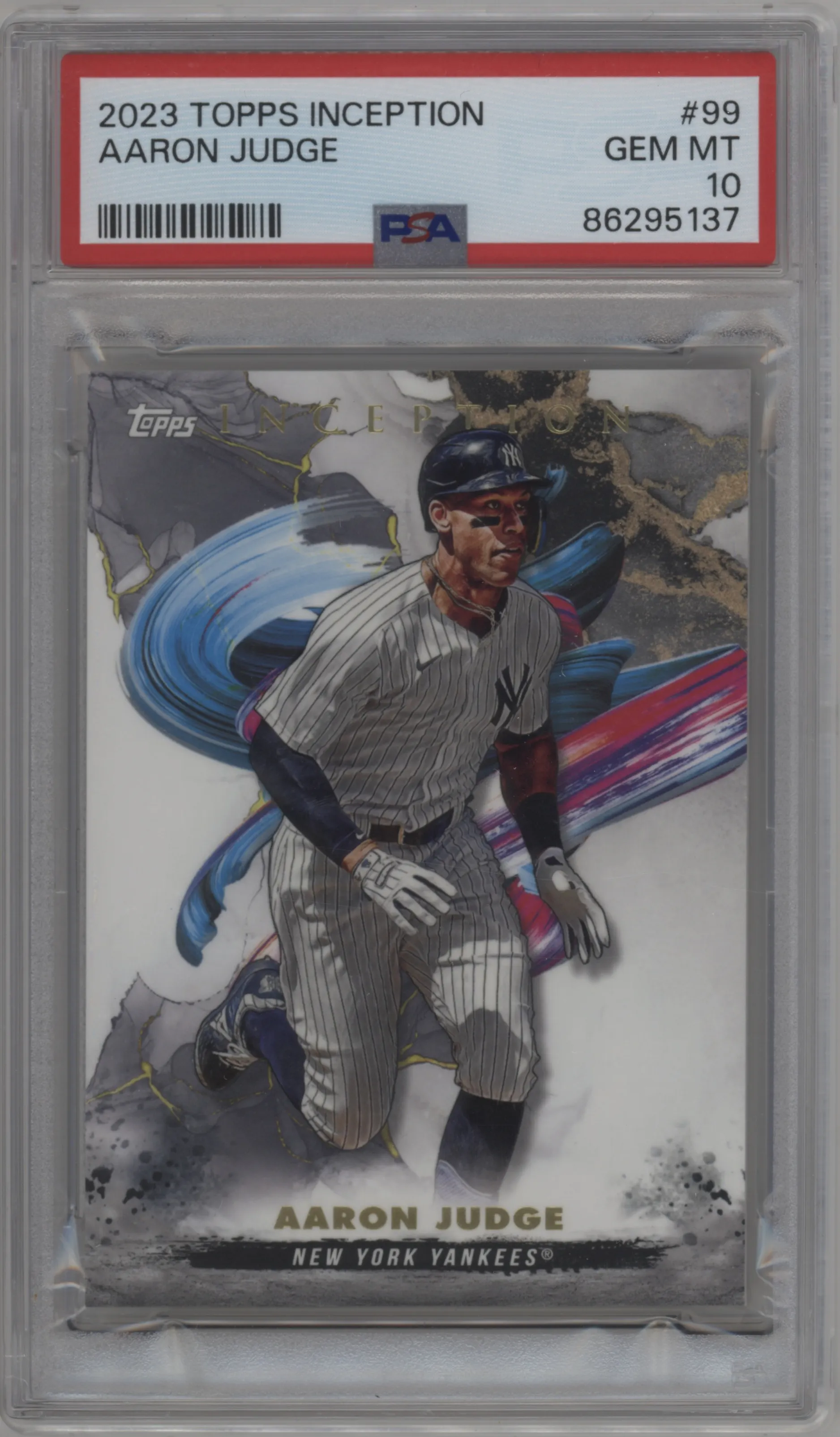 2023 Topps Inception Aaron Judge #99 PSA 10