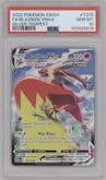 Blaziken VMAX from the 2022 Pokemon SWSH set graded by PSA and given an overall grade of 10.
