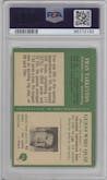 Fran Tarkenton from the 1966 Philadelphia set graded by PSA and given an overall grade of 6.