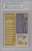Lou Brock from the 1970 Topps set graded by Beckett and given an overall grade of 7.5.