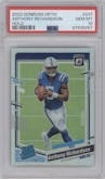 Anthony Richardson from the 2023 Donruss Optic set featuring a Holo parallel graded by PSA and given an overall grade of 10.