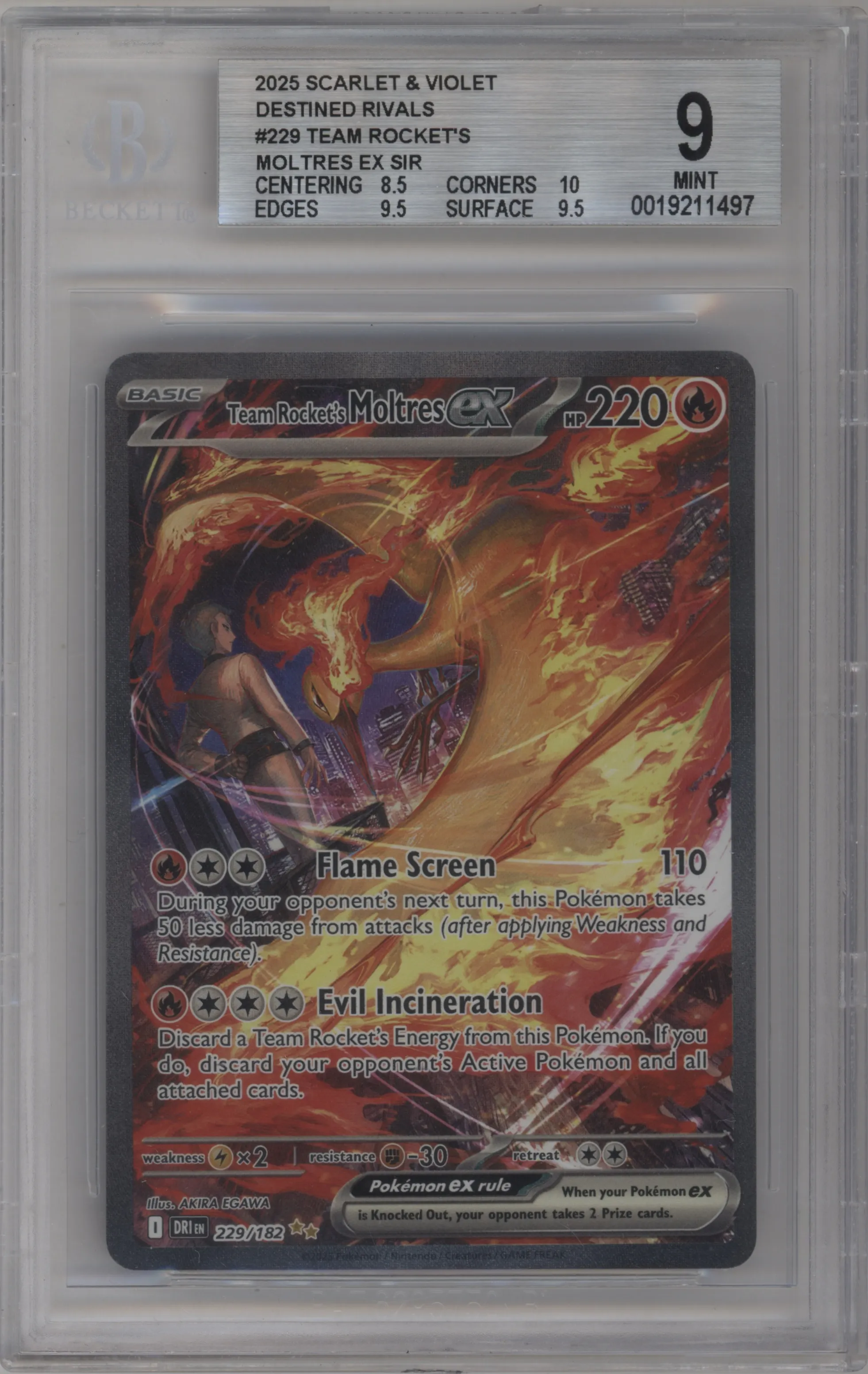 Team Rocket's Moltres ex