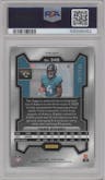 Tank Bigsby from the 2023 Panini Prizm set featuring a Purple Prizm parallel graded by PSA and given an overall grade of 10.