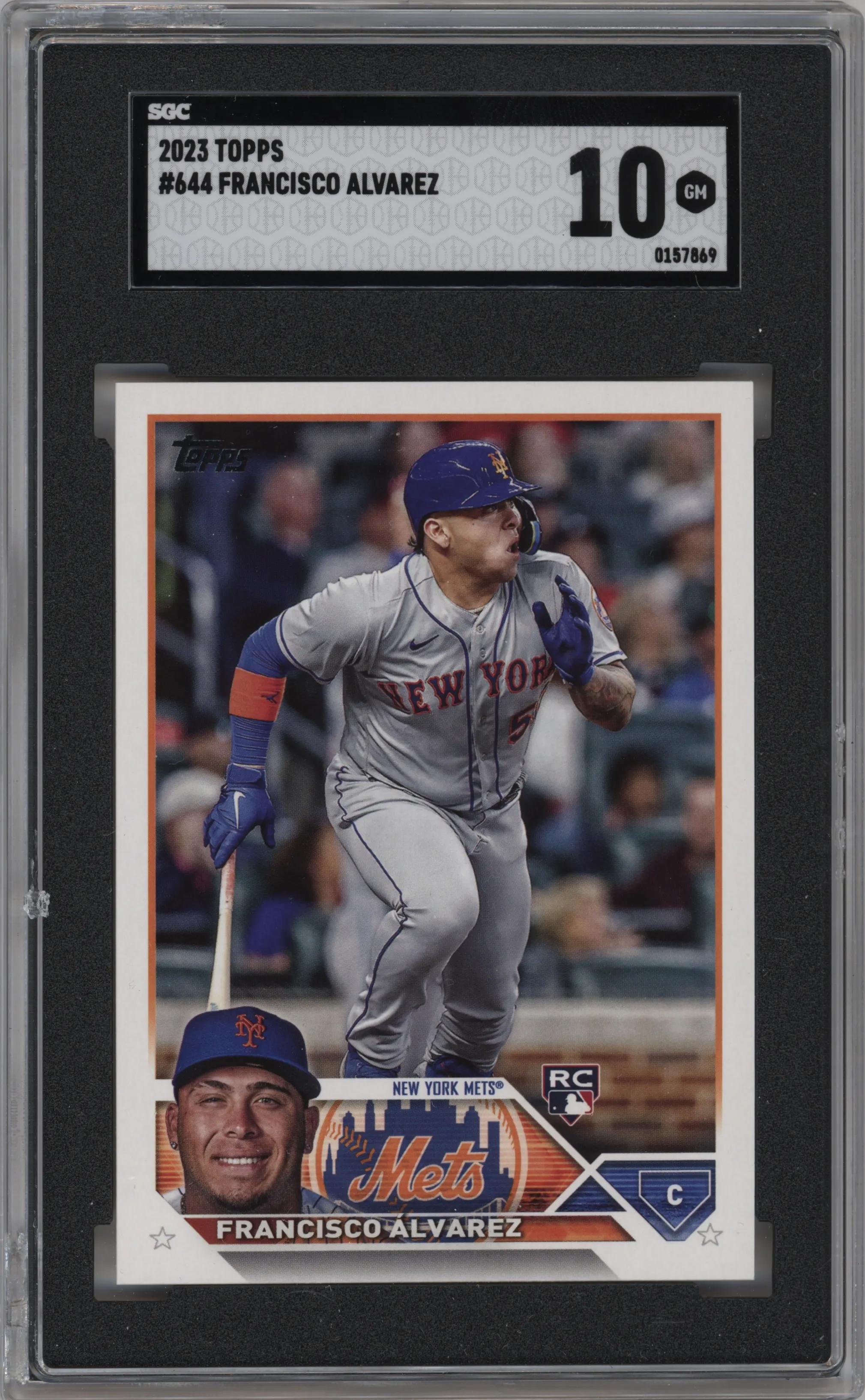 2023 Topps Series 2 Francisco Alvarez SGC 10