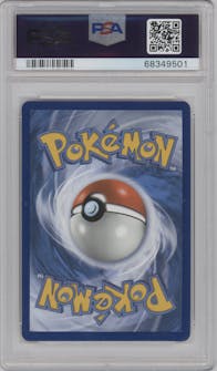 Blastoise/Piplup GX from the 2019 Pokemon S&M  set graded by PSA and given an overall grade of 10.