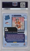 Bo Nix from the 2024 Donruss set graded by PSA and given an overall grade of 10.