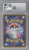 Pikachu from the 2022 Pokemon SV JPN set featuring a Nintendo Switch Scarlet & Violet Pre-Order parallel graded by CSG and given an overall grade of 10.