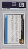 Alex Bregman from the 2010 Bowman Draft set graded by PSA and given an overall grade of 10.
