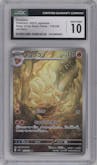 Ninetales from the 2023 Pokemon SV JPN set graded by CSG and given an overall grade of 10.