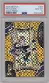 Ray Lewis from the 2023 Panini Select set featuring a Gold Prizm parallel graded by PSA and given an overall grade of 10.