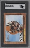 Aaron Rodgers from the 2005 Topps Heritage set graded by SGC and given an overall grade of 10.
