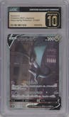 Noivern V from the 2021 Pokemon SWSH JPN set graded by CSG and given an overall grade of 10.