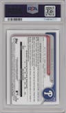 Eduardo Tait from the 2024 Bowman Chrome set featuring a Speckle Refractor parallel graded by PSA and given an overall grade of 9.