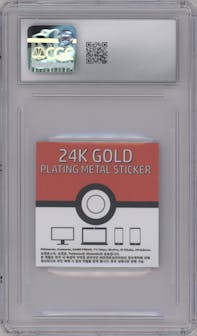 Flareon from the 2023 Pokemon Candy Stickers set graded by CSG and given an overall grade of 10.