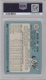 Jacob DeGrom from the 2014 Topps Heritage set graded by PSA and given an overall grade of 10.