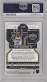 Trey Murphy III from the 2021-22 Panini Prizm  set featuring a Blue Shimmer parallel graded by PSA and given an overall grade of 9.