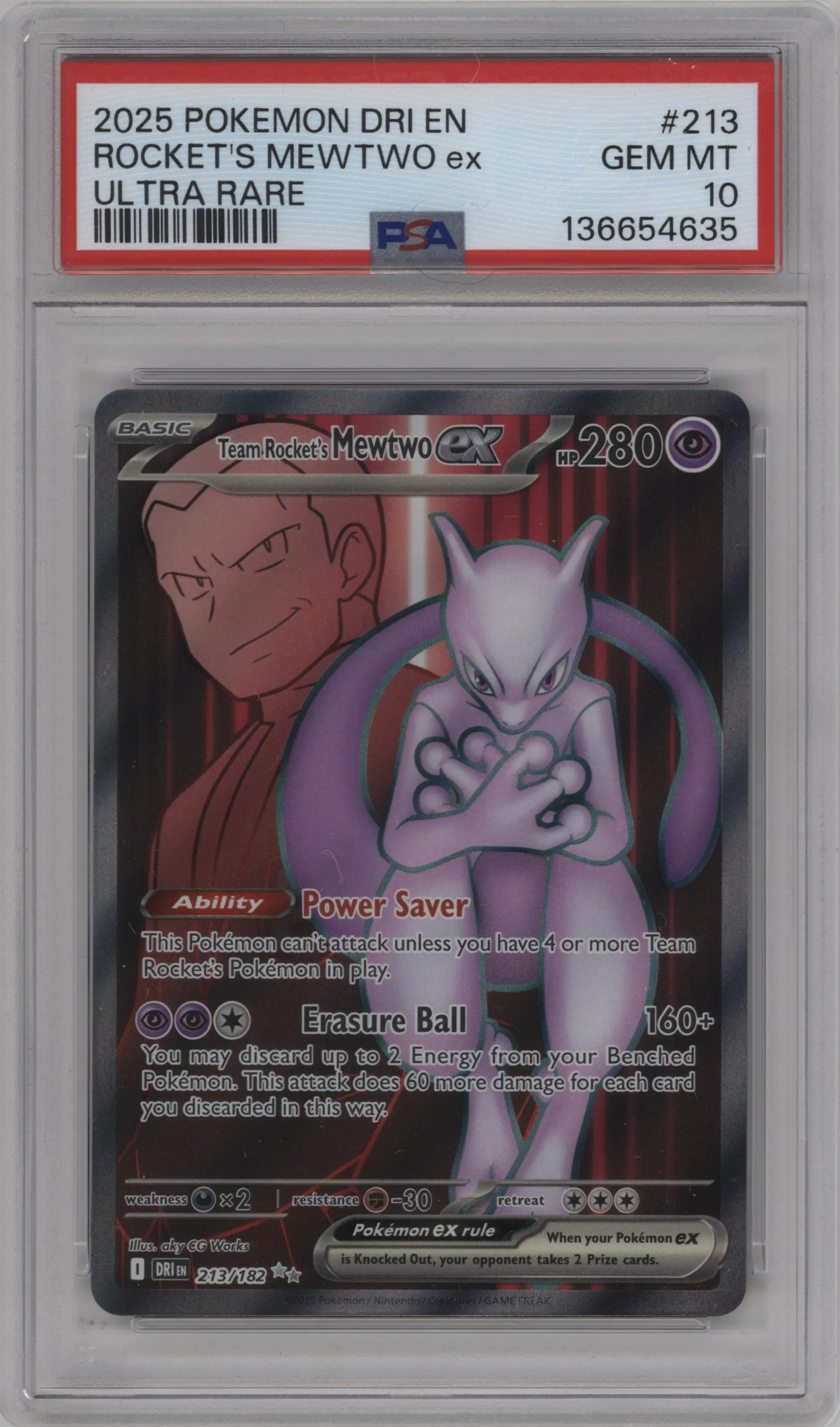 Team Rocket's Mewtwo ex