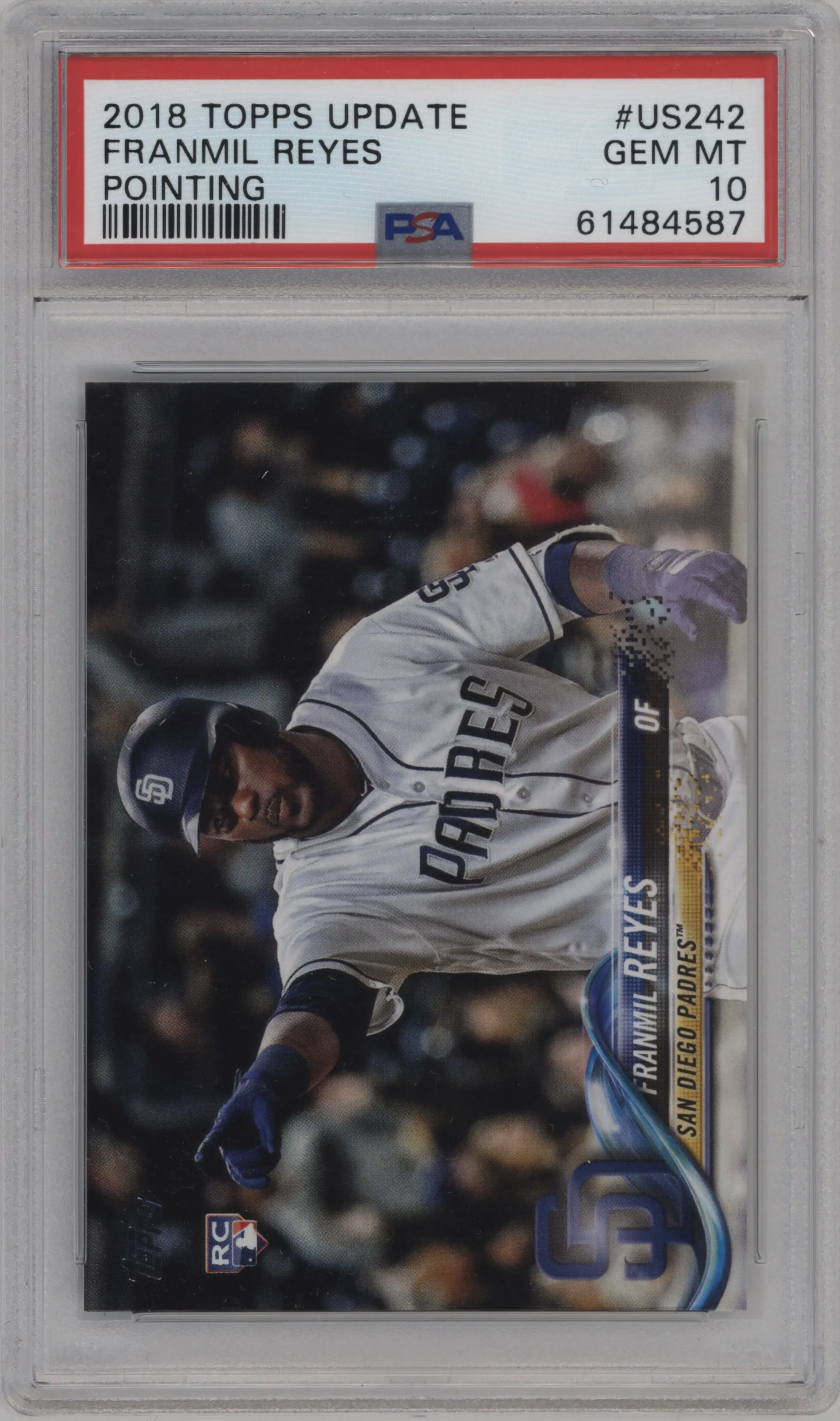 2018 Topps Update Franmil Reyes #US242 PSA 10
