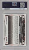 Mike Evans from the 2014 Topps Chrome set graded by PSA and given an overall grade of 10.
