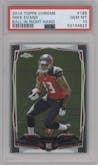 Mike Evans from the 2014 Topps Chrome set graded by PSA and given an overall grade of 10.
