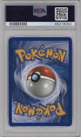 Mew Gold Star from the 2006 Pokemon EX set graded by PSA and given an overall grade of 9.