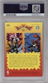Larry Bird/Michael Jordan from the 1992-93 Upper Deck  set graded by PSA and given an overall grade of 9.