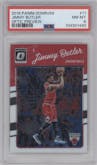Jimmy Butler from the 2016-17 Panini Donruss  set graded by PSA and given an overall grade of 8.