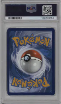 Umbreon V from the 2021 Pokemon SWSH set graded by PSA and given an overall grade of 10.