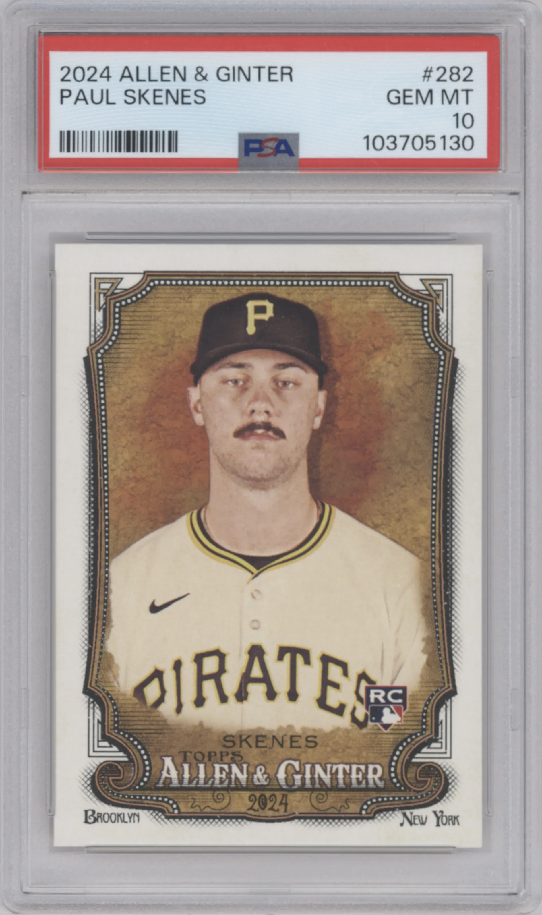 2024 Topps Allen & Ginter Paul Skenes PSA 10