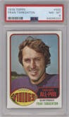 Fran Tarkenton  from the 1976 Topps set graded by PSA and given an overall grade of 8.