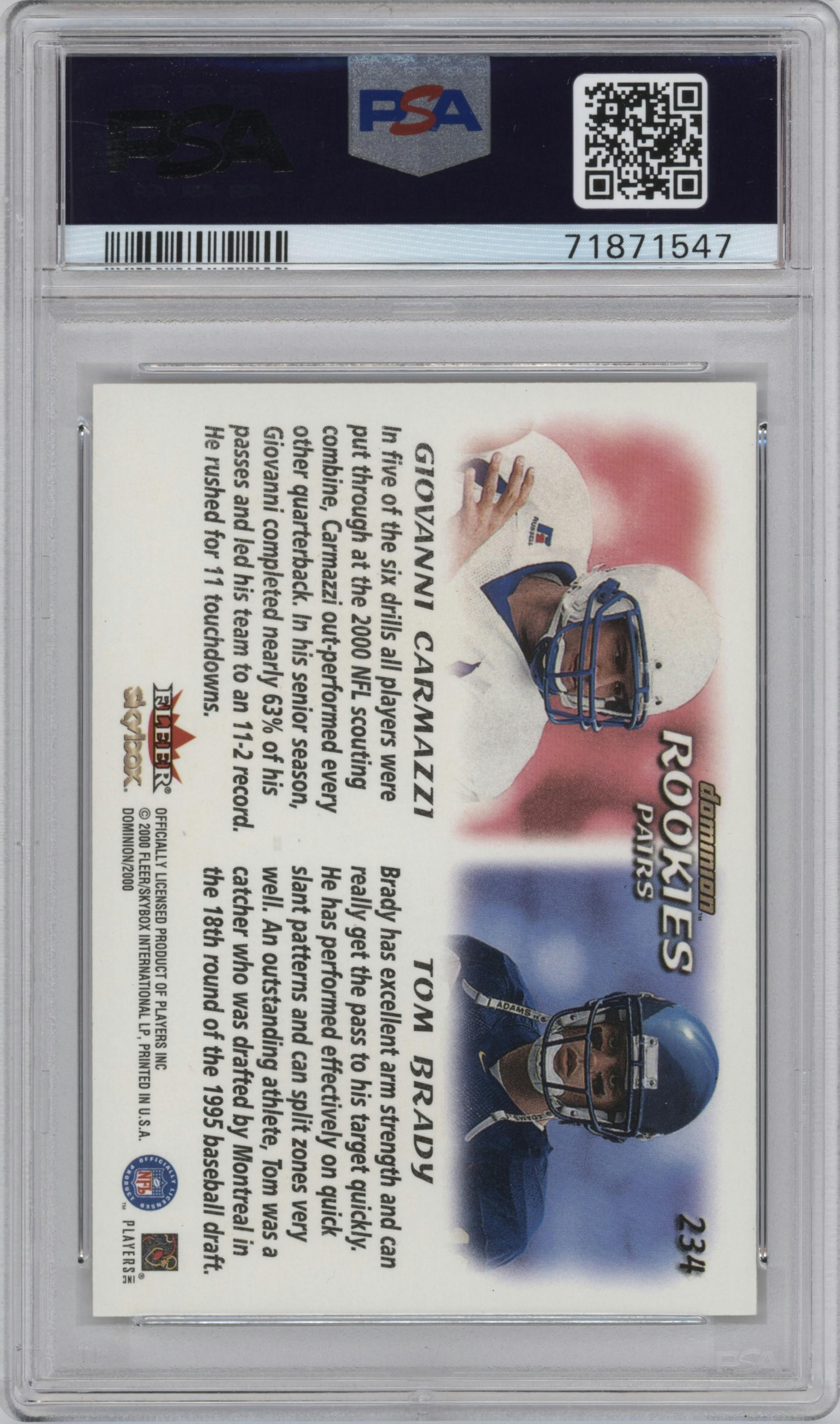 Giovanni Carmazzi/Tom Brady