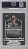 Victor Wembanyama from the 2023-24 Panini Mosaic set featuring a Reactive Blue parallel graded by PSA and given an overall grade of 10.
