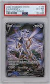 Arceus V from the 2022 Pokemon SWSH set graded by PSA and given an overall grade of 10.