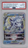 Alolan Vulpix VSTAR from the 2022 Pokemon SWSH JPN set graded by PSA and given an overall grade of 10.