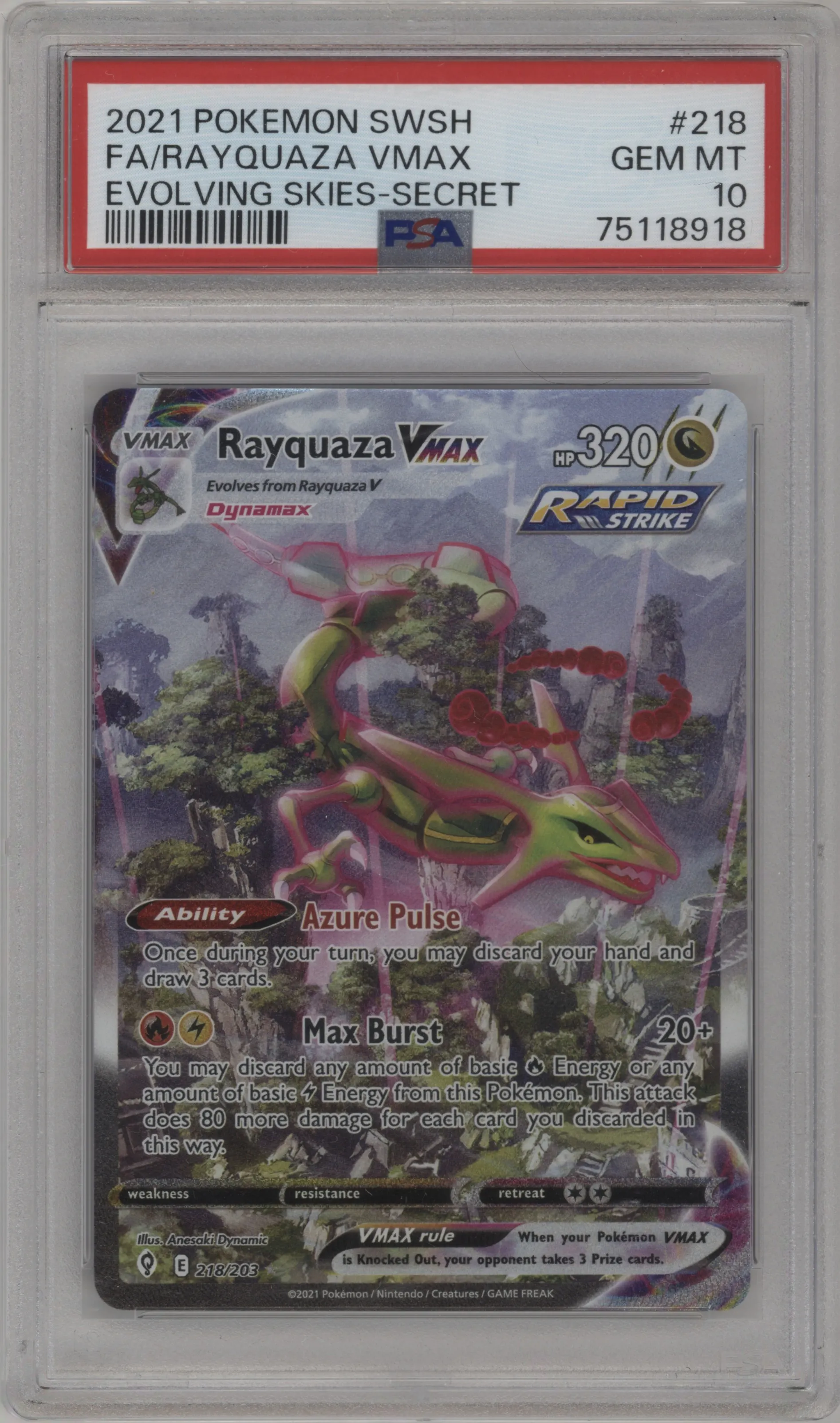 Rayquaza VMAX